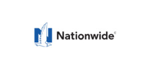 Nationwide logo with blue eagle icon.